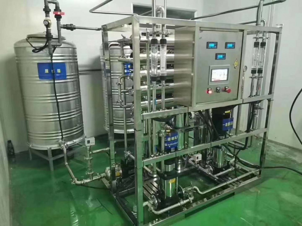 安徽天长市口罩厂纯化水设备安装完工
